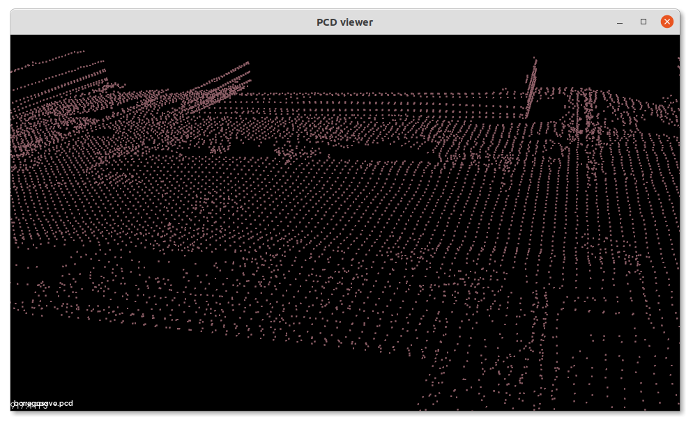 Borregas Ave pointcloud map detail