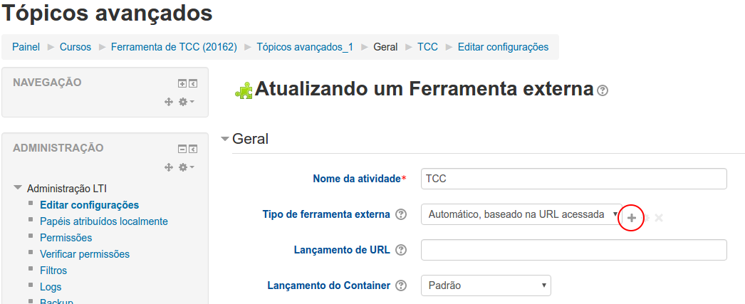 TccWebServiceConfiguracaoLtiEditaAtividadeDadosCriacao