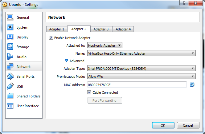 Host-only Adapter